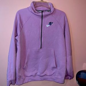 Lavender Floral Nike Sweatshirt
